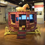 photo of stagecoach body from Wells Fargo museum